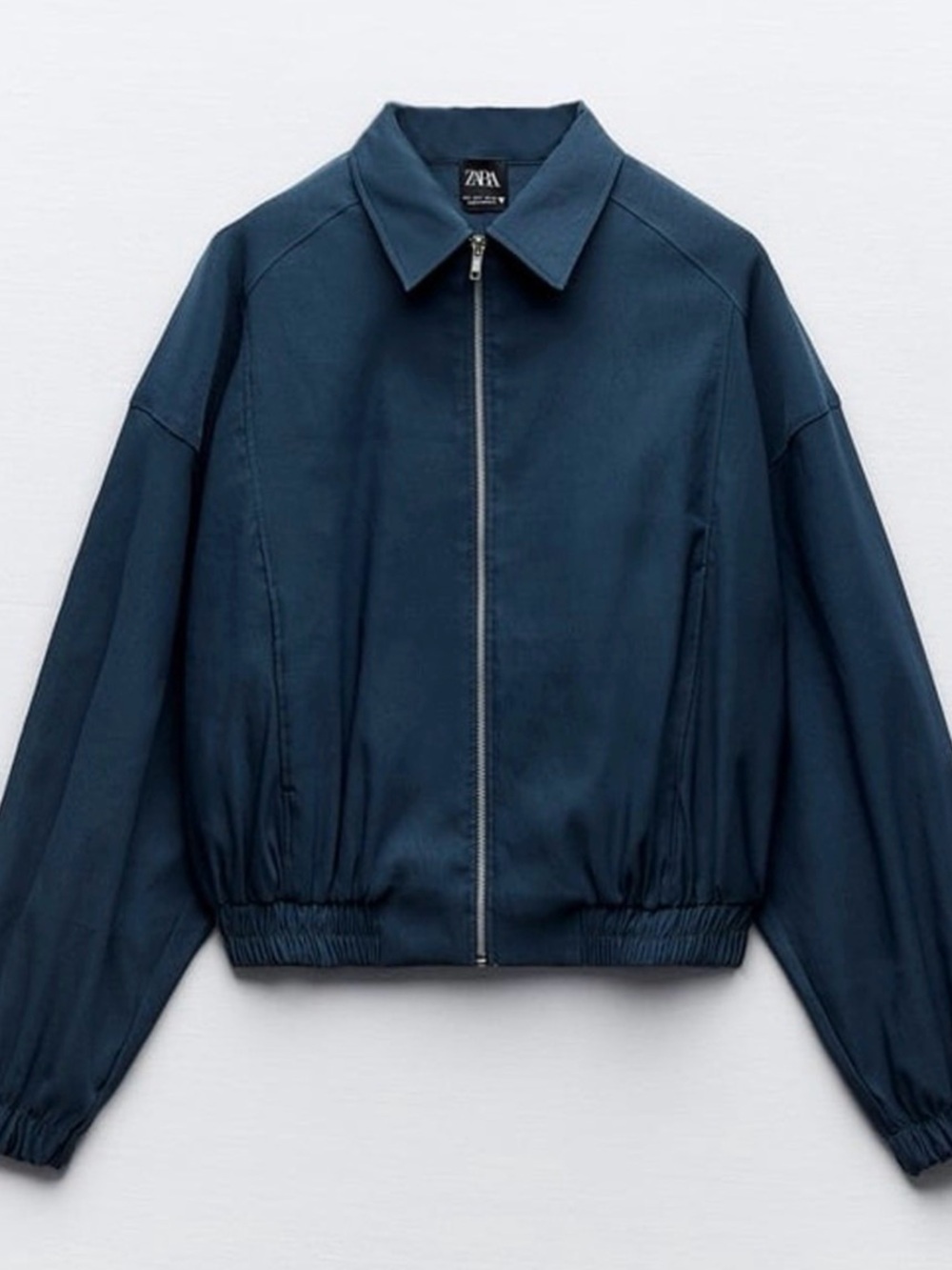 ZARA ZIP BOMBER JACKET